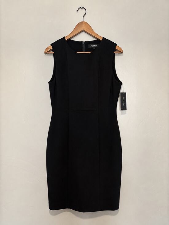 Liverpool Los Angeles Dresses & Skirts - NWT Liverpool Los Angeles Black Sheath Dress Sleeveless Career Work Office Sz 8